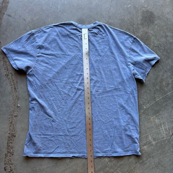 Modish Rebel Outsider Skeleton T-Shirt Women's M Blue Flint Graphic Tee - Picture 11 of 14